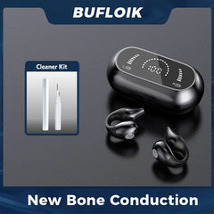 Bone Conduction Earphone Bluetooth 5.2 Ear Clip